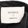 STUDIOUS Made In Japan No Sleeve Knee-length Dress O Black Women Used