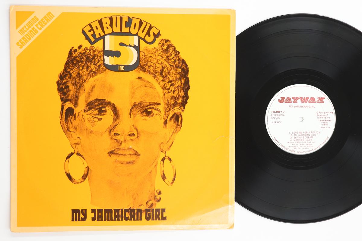 

LP Record FABULOUS 5 INC My Jamaican Girl NONE JAYWAX 1976 Jamaica Reggae Ska Dub Used