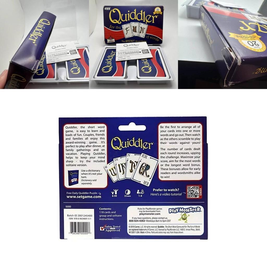 Premium Five Crown Quiddler Card Game Made From Durable Copperplate Paper Perfect For Community Events And Family Game Nights