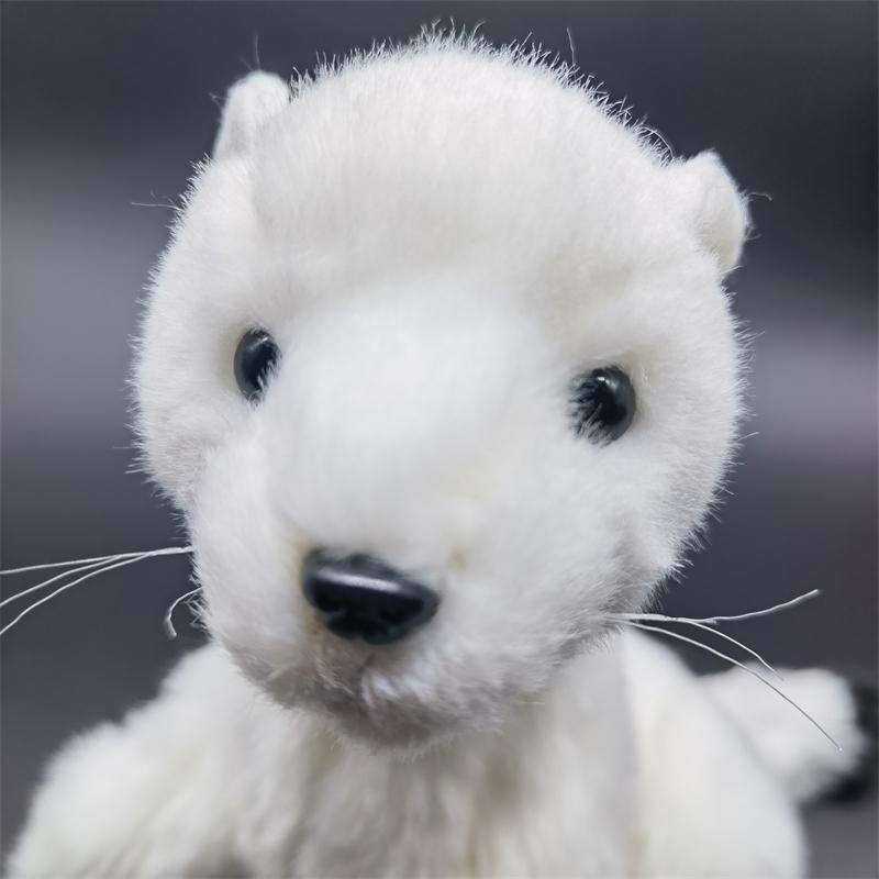 Ferret High Fidelity Cute Mink Stoat Plush Toys Lifelike Animals Simulation Stuffed Doll Toy Gifts For Kids