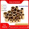 Oil-Impregnated Powder Metallurgy Copper & Brass Bearing Bushing Liner, Thin Wall, Inner Diameters: 28-60mm.
