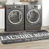 Laundry Room Runner Rug Non Slip Washable Carpet for Farmhouse Decor Kitchen Floor Mat Bathroom Entryway Area Rug