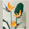 Party Gifts Paradise Bird Orchid Assembled Plastic Building Blocks Model Children's Birthday Christmas Children Gifts Ornaments