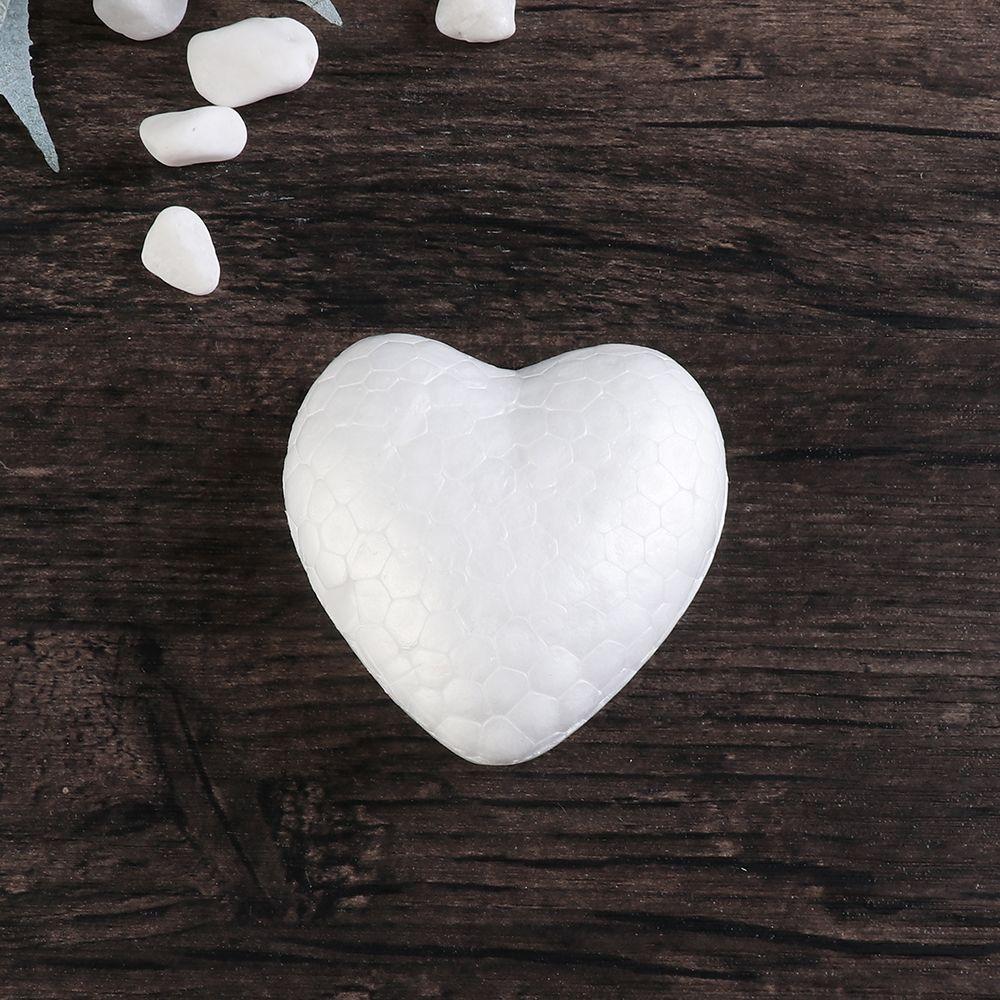DIY Ball Toys Modelling Polystyrene Wedding Decor Party Decoration White Craft Balls Heart Foam Mould Styrofoam