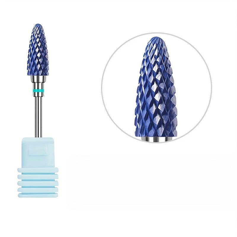 1 Stück Keramik Fräser Flamme Hartmetall Nagelbohrer Rosa Gel Entferner Elektrische Maschine Bohrer Polieren Peelen Nägel Kunstwerkzeuge