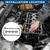 Easy Installation Stable Performance Plastic Material Direct Fit Installation Rocker Cover Gasket Kit Tool Part