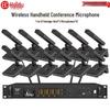 Huido QH-550 Professional Wireless 1-to-12 Conference Microphone System (CN Version)