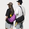 Large capacity dumpling bag versatile shoulder messenger bag