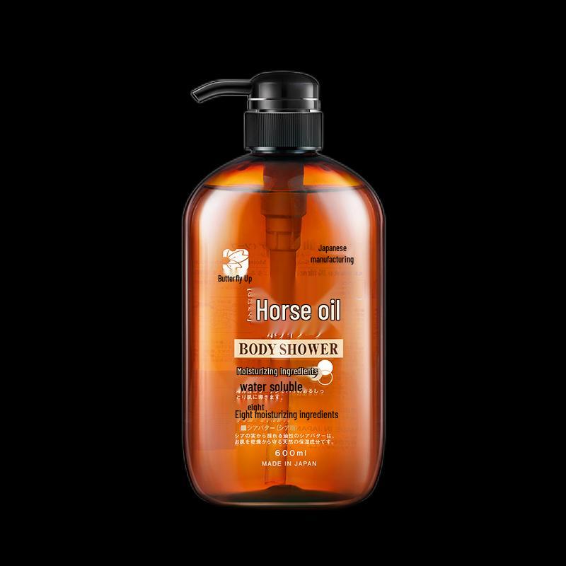 Schmetterlingsdruck Pferdeöl Feuchtigkeitsspendendes Duschgel