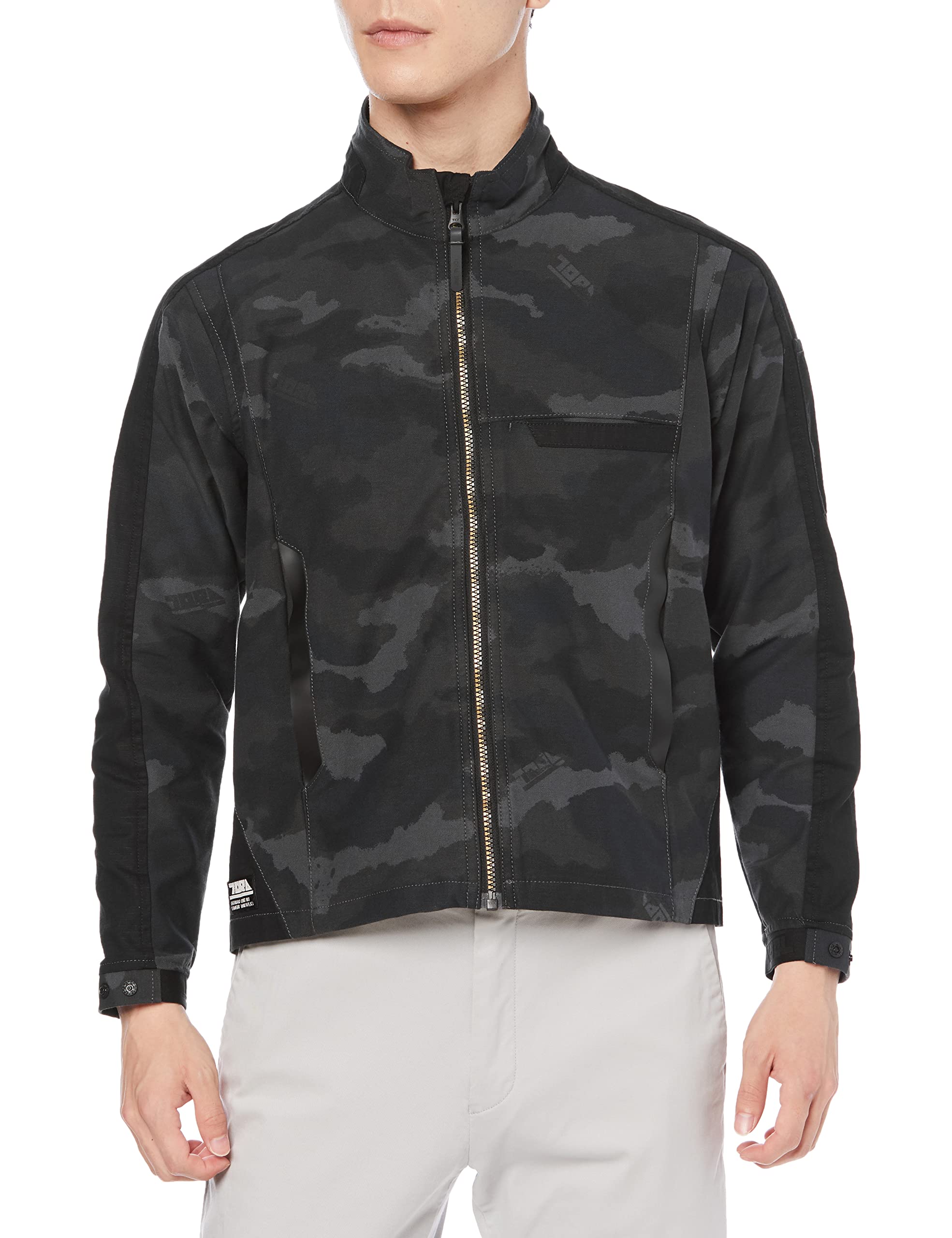 

Jacket Jersey Jacket Black LL [Toraichi] Men s 9336-124 69-Camouflage