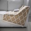 Nordic Knitted Throw Blanket And Bedspread Modern Geometric Sofa Blanket For Home Decor Soft Warm Shawl All Season Nap Bed Cover