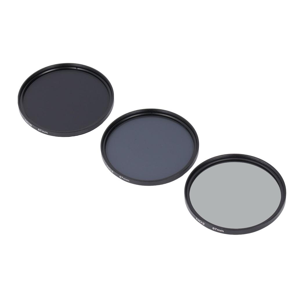 ND Filters Set HD Multi Layer Coating Anti Overexposure Anti Scattered Light Anti Scratch ND2 ND4 ND8 Filters for