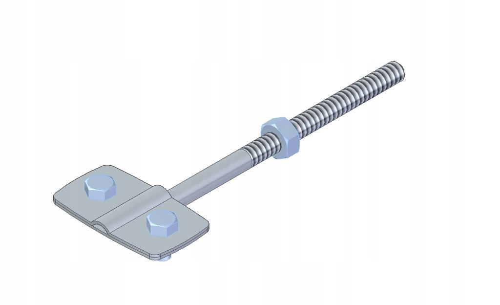 Galvanized Steel Lightning Protection Tensioning Connector