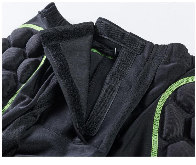 Nárazuvzdorné kalhoty s chráničem kyčlí na lyže a snowboard – Proti pádu, proti nárazu, zesílené pro outdoorové sporty a rychlobruslení