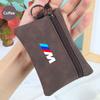 Suede Car Key Case Zipper Mini Storage Bag For BMW 1 3 5 7 Series M Performance X1 X3 X4 X5 F10 F15 F16 F20 F30 M3 M4 E34 E46 Cypd20