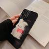 Cotton Rabbit 13 Suitable for Iphone16 IPhone Case 11 Bracket 12 Silicone Soft Sleeve 1315promax