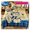 Girls' Frozen Princess Cartoon Cotton Bedding Set - 3 Pieces