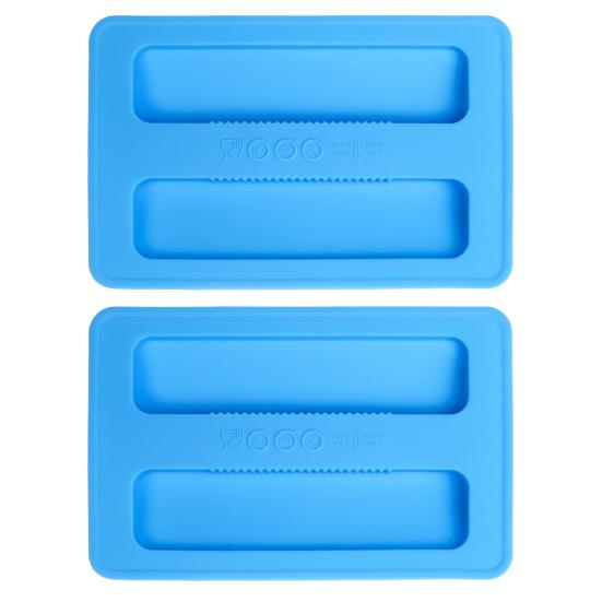 2 stk Silikon Brødrister Deksler Brød Maskin Deksel Vaskbart lokk Kjøkkenapparat Deksler for 2-Slice Brødrister Støvbeskyttelse Enkel håndtering