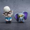 6Pcs/Set Zootopia 2 Animals Action Figure Toy Judy Nick Fox Figure Pvc Desktop Decoration Model Doll Toy Fans Gift