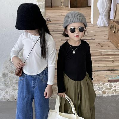 Baby Girls Long Sleeves T-shirt Casual Top Tee Spring And Autumn