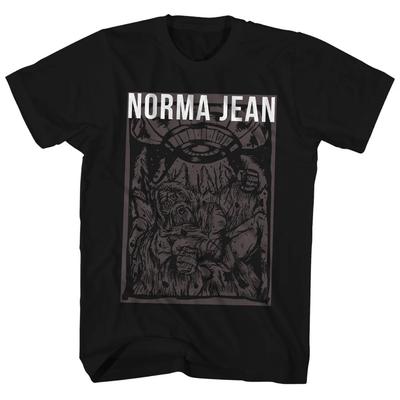 NEW Norma Jean Band Heavy Cotton Black Full Size T Shirt For Men AG691