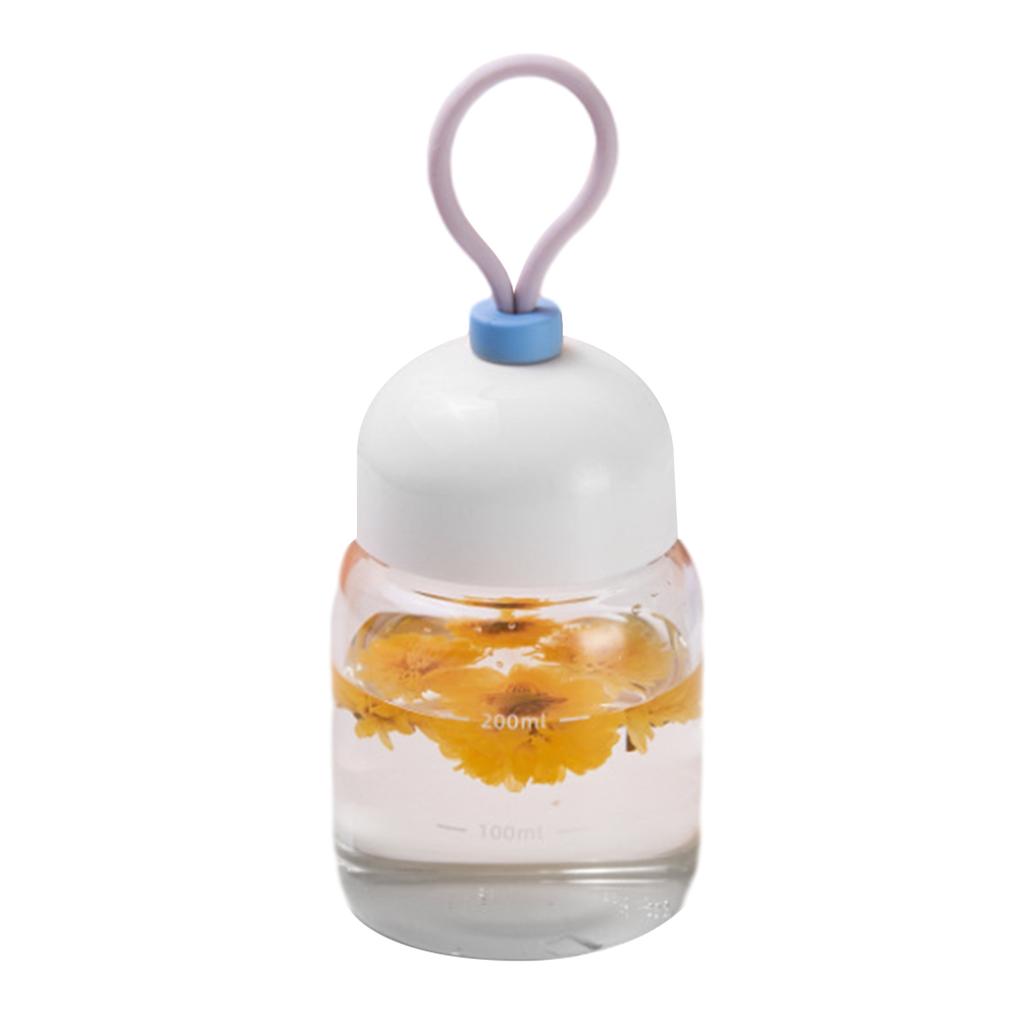 Einfache Milchglasflasche mit Skala Mehrzweck Verschleißfester Wasserbecher für Barbecue Outdoor