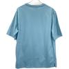 Hermes Blue Chest Embroidery Short Sleeve T-shirt Tops L blueUsed