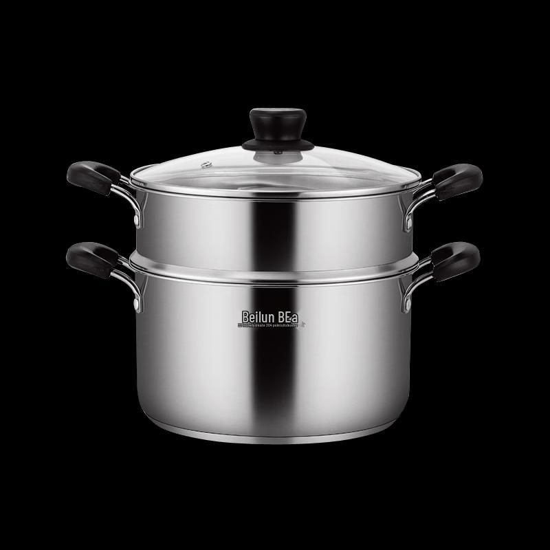 Behrens 22cm 304 Stainless Steel Soup Pot with Steamer