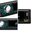 2026 Autoradio Universel Lecteur MP3 FM BT AUX Double USB TF Charge Rapide Éclairage 7 Couleurs Protection du Câblage Audio Voiture 1DIN Bluetooth Appel Mains Libres