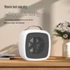 Portable Desktop Electric Fan Heater for Home and Office