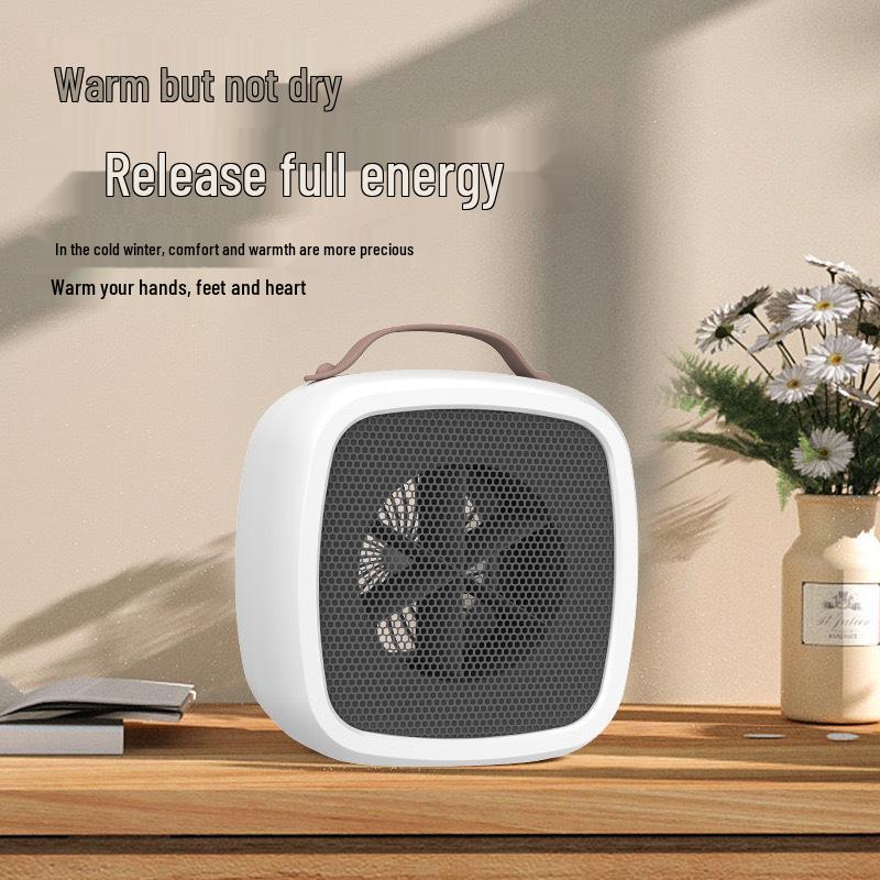 Portable Desktop Electric Fan Heater for Home and Office