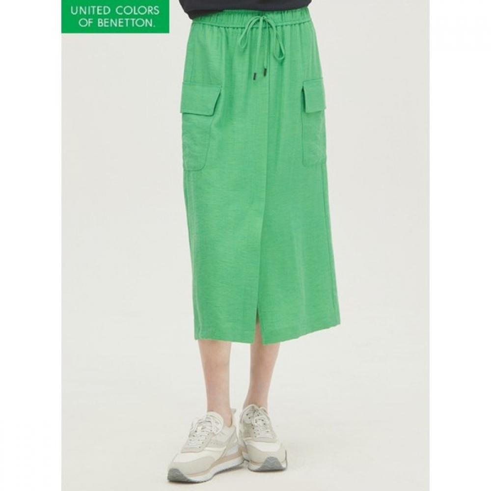 

Длинная юбка Benetton с большим карманом Baska4431 DG/42