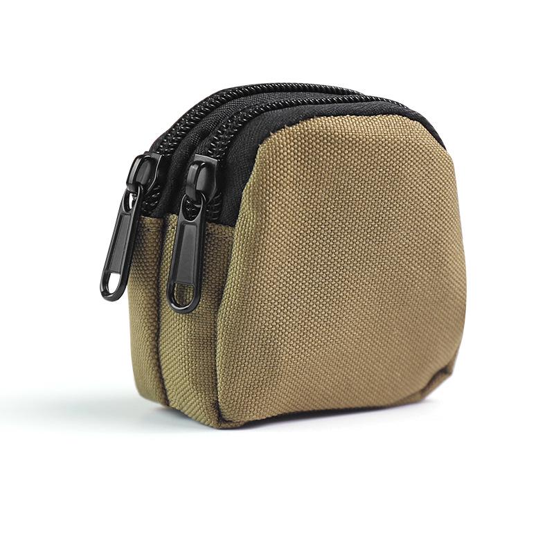 

Mini Canvas Bluetooth Earphone Bag & Coin Holder with Belt Loop