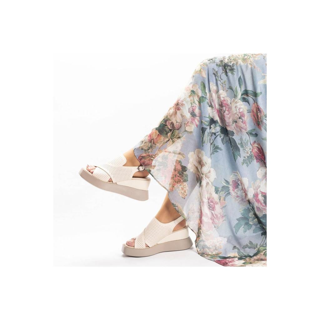 Damen-Sandalen aus echtem Leder mit täglicher Polsterung und weicher Fuspet-Einlegesohle, lässige Sandalen im Qualitätsstil