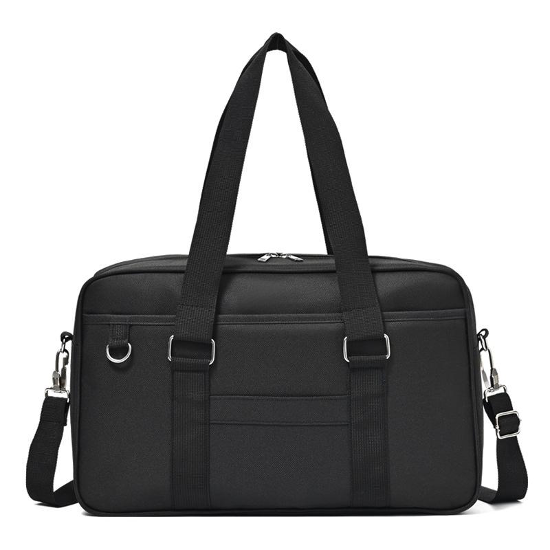 Borsa JK borsa uniforme studentessa giapponese borsa a tracolla portatile tela zaino college bancarella di strada fornitura contrasto