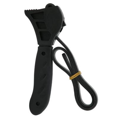 Bandmoersleutel Rubberen Riem Spanner Flesopener Verstelbaar Oliefilter Reparatiegereedschap