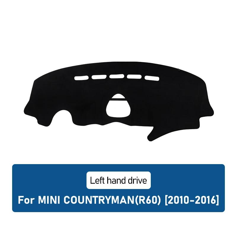 Flannel Car Anti-Slip Dashboard Mat for Mini Cooper Countryman R55 R56 R60