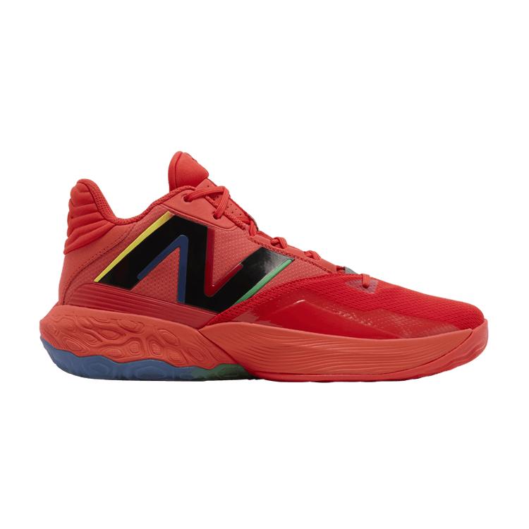 Herren Sneaker New Balance TWO WXY v4 Gamer Tag Pack Neo Flame Neo Flame/Team Red/Team Royal 42 red