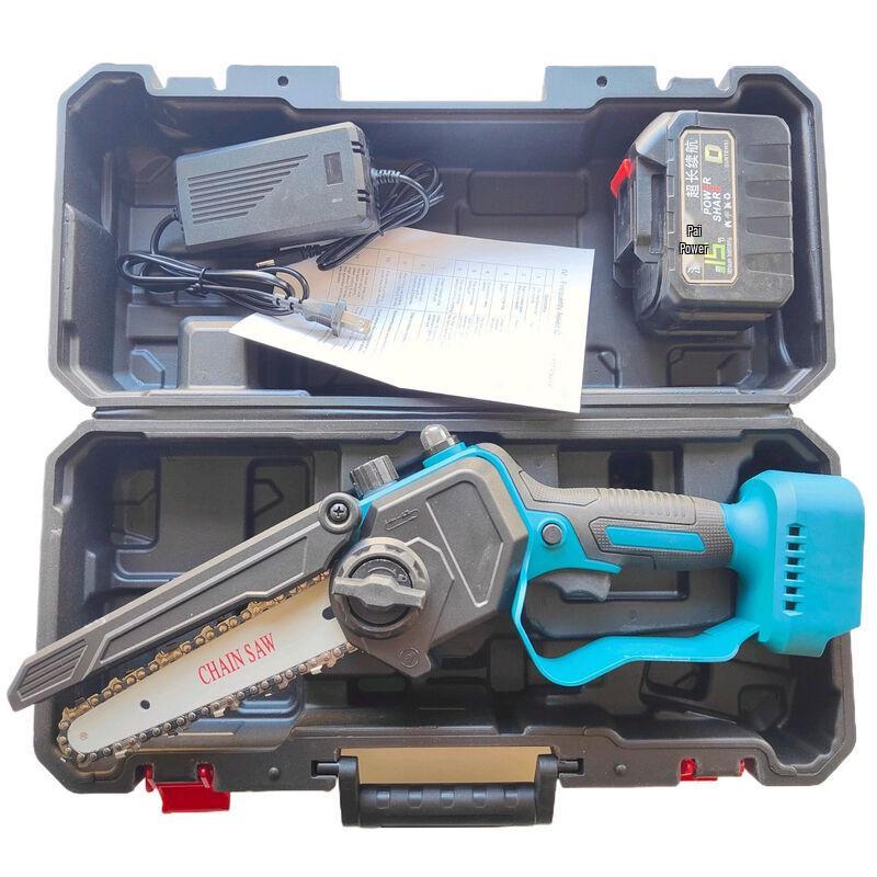 ZCANZ 6-inch Cordless Brushless Electric Chainsaw CN Plug (adapter Included)