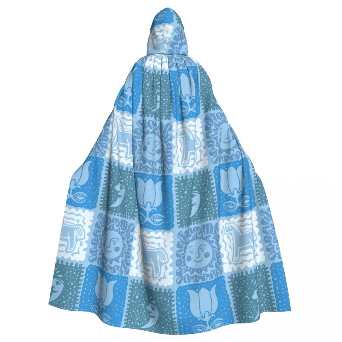 

Синяя Лошадь Подсолнух Месяц Взрослый Плащ Накидка с Капюшоном Средневековый Костюм Вампир Эльф Пурим Карнавальная Вечеринка One Size чёрный