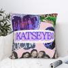Katseye Kpop Musik Kissenbezug Benutzerdefinierter Kissenbezug Modischer Kissenbezug für Sofa Schlafzimmer Heimdekoration