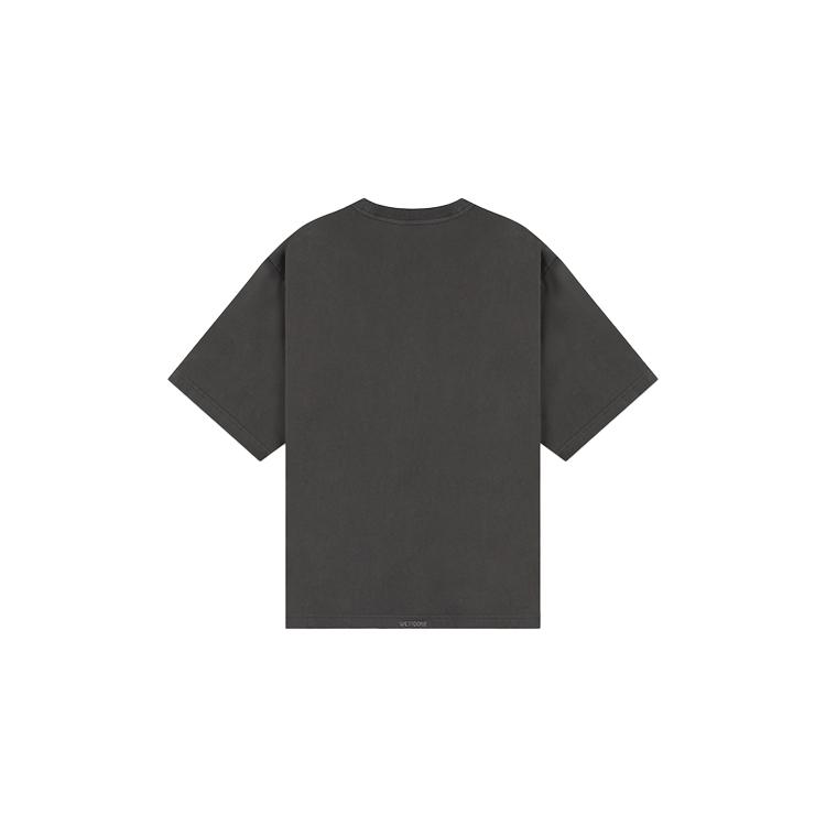 WE11DONE Ss25 Pearl Bear Round Neck Short Sleeve T-Shirt Unisex Tops WD-TT0-25-757-U-CH