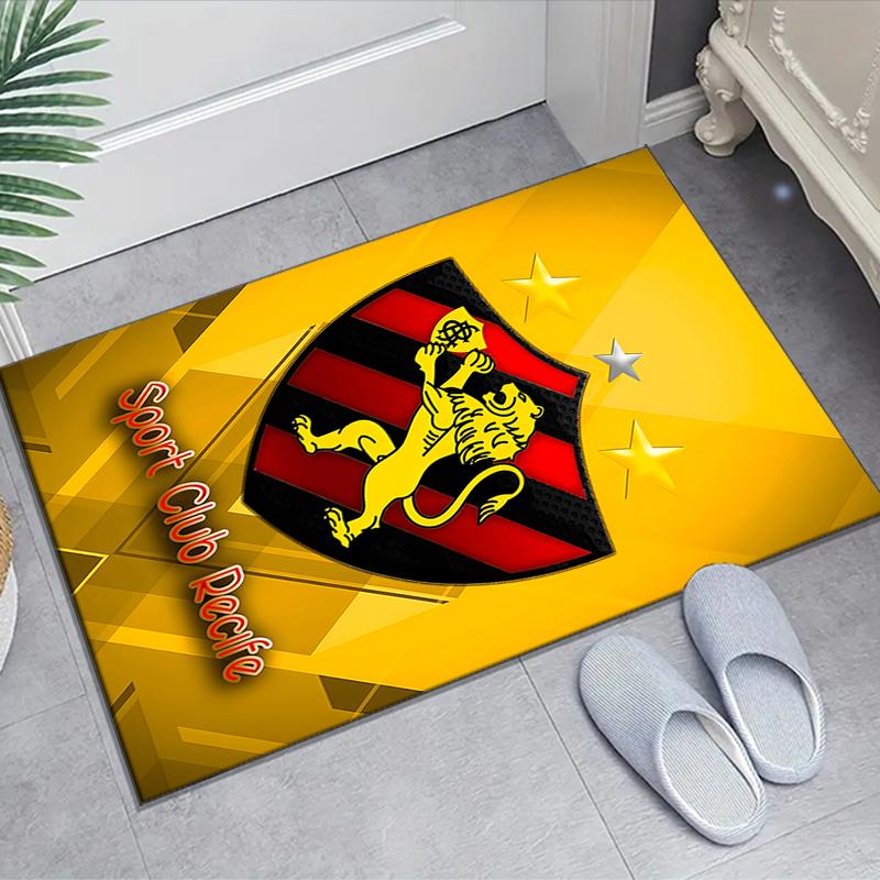 1pc Football Team Design Area Rug - Non-Slip, Soft & Cozy Floor Mat for Living Room, Bedroom, Office - Indoor/Outdoor Decorative Carpet