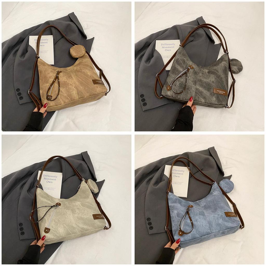 Pu Material Large Capacity Commuter Tote Bag With Zipper Closure For Daily Use