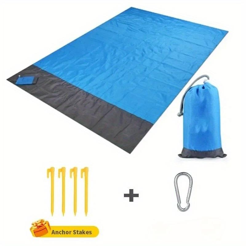 Beach Blanket Sandproof 200 X 140cm Beach Mat Lightweight Picnic  for Travel Hiking Sports Portable folding seat cushion beach blanket