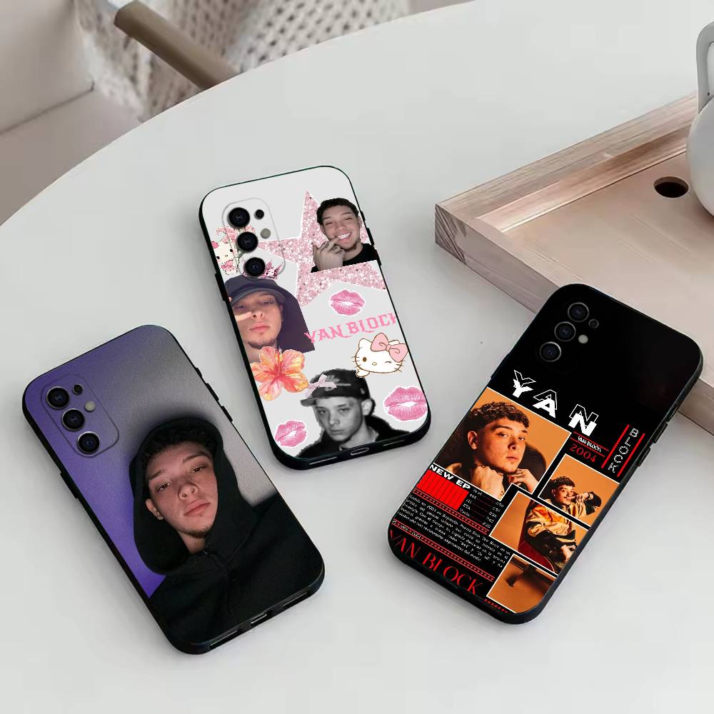 Rapper-Yan Block 111 444 Phone Case Black Silicone Soft For Samsung S25,S24,S21,S22,S23,S30,Ultra,S20,Plus,Fe,Lite