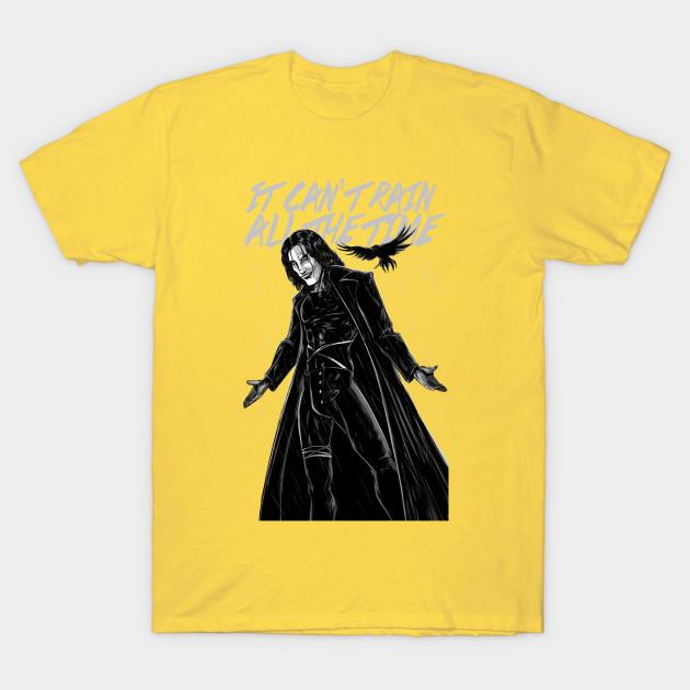 Unisex Fashion TShirt The Crow Print TShirt Plus Size XS-6XL T-Shirt 100%Cotton Tops O Neck Short Sleeve Tees