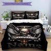 3Pcs Custom Name Warhammer 40K Bedding Set Duvet Cover Closure Includes 1Duvet Cover 2Pillowcases Soft And Comfortable For All Seasons