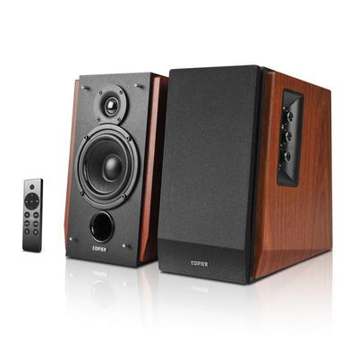 Edifier R1700BTs 66W Bluetooth aptX HD Brown Speaker — RCA, Sub Output, Remote Control