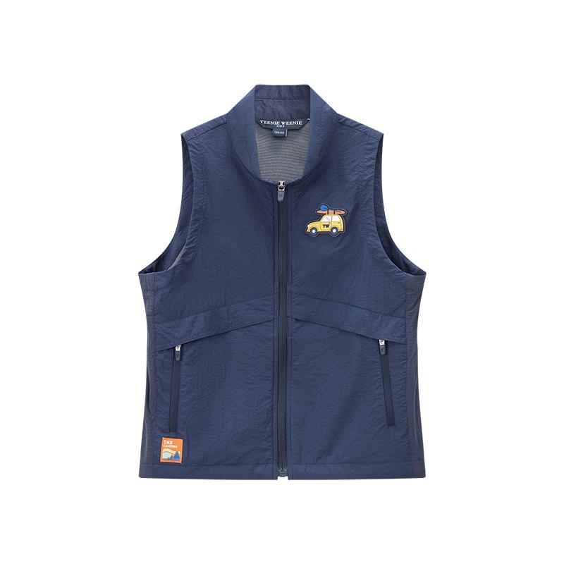 Teenie Weenie Kids Boys  Stand-Collar Sun Protection Cooling Sleeveless Vest 140